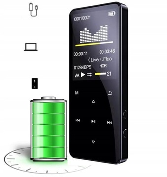 МНОГОФУНКЦИОНАЛЬНЫЙ MP3-ПЛЕЕР 16 ГБ BT HiFi РАДИО