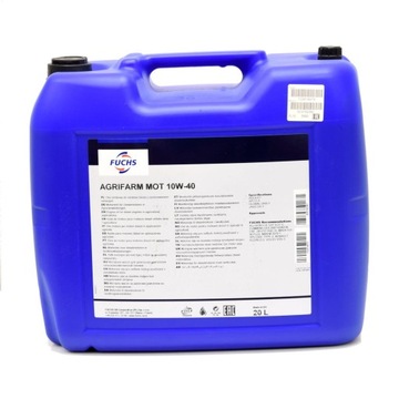Olej hydr-przekła Fuchs Agrifarm STOU MC 10W40–20L