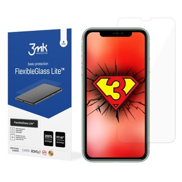 Niepękająca SZYBKA OCHRONNA 3mk na Apple iPhone 11