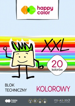 Технический блок A3 Happy Color