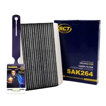 Filtr Kabinowy Węglowy SCT SAK264