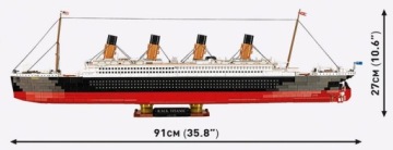 COBI 1686 RMS Титаник блокирует 1:300
