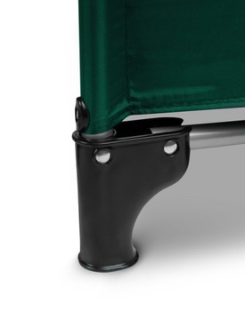 ŁÓŻECZKO TURYSTYCZNE SKŁADANE MATERACYK KEY GREEN