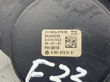 MERCEDES E 220 250 CDI W212 2,2 ČERPADLO VSTŘIKOVAČE A6510700101
