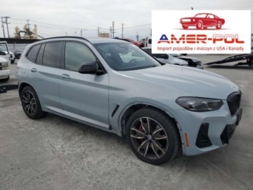 BMW X3 G01 M SUV Facelifting 3.0 M40i 360KM 2023 BMW X3 2023, 3.0L, od ubezpieczalni 3.0 Benzyna 360KM