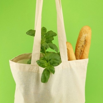 СУМКА ИЗ ХЛОПКА 380х420 С РУЧКАМИ БЕЗ НАПЕЧАТКИ 10шт.