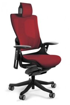 Ergonomiczny fotel biurowy WAU 2 czarny NW44
