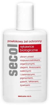 Żel ochronny rękawice biologiczne bakteriobójczy