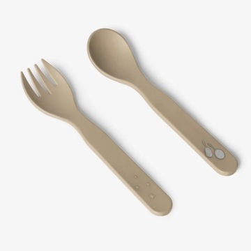 Zestaw Miseczka Talerzyk Kubek Sztućce CITRON z Bioplastiku Ballerina (SL)