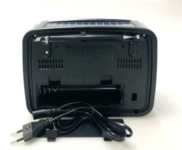 ПОРТАТИВНОЕ РЕТРО АККУМУЛЯТОР СОЛНЕЧНОЙ РАДИО BLUETOOTH СОЛНЕЧНАЯ КУХНЯ USB FM SD