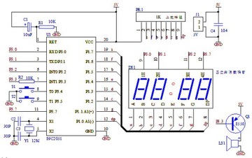 Программируемый микропроцессор Atmel AT89C2051 24PU
