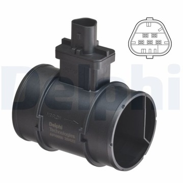 DELPHI AF10650-12B1 VÁHA VZDUCHU HMOTA VZDUCHU