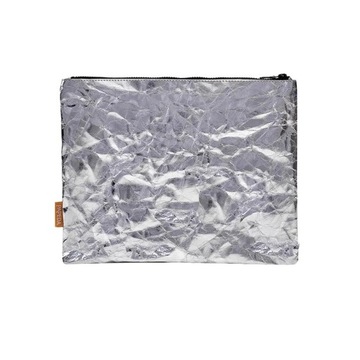 Etui, kosmetyczka M (srebrna) PAPEDA