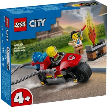 LEGO City 60410 Strażacki motocykl ratunkowy