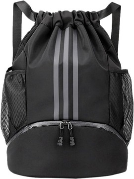 Спортивная сумка-рюкзак для футбола на шнурке, 16x33x45CM