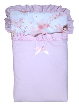 ŚPIWOREK POŚCIEL DLA LALKI wróżki elfy kwiaty