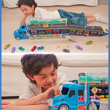 КОМПЛЕКТ TRUCK TRANSPORTER ЧЕМОДАН ДЛЯ ПРУЖИН TRUCK 10 МАШИН + AKC