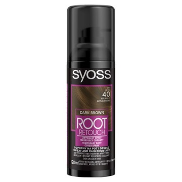 Syoss Root Retoucher spray na odrosty Ciemny Brąz