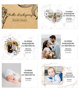 Этикетки, наклейки с названиями для свадебного торта, свадьбы и других случаев, сочетание дизайнов