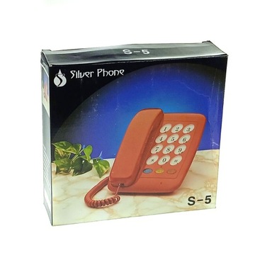 Проводной стационарный телефон SILVER PHONE S-5