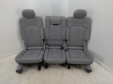 ОБИВКА СИДЕНИЙ БОКОВИНЫ ТУННЕЛЬНАЯ КОЖА AUDI SQ7 Q7 4M 2015-2019