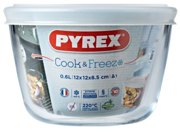 Naczynie żaroodporne Cook&Freez 0,6 L PYREX