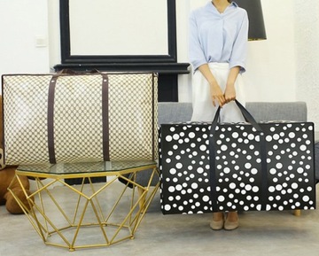 БОЛЬШАЯ БАЗАРНАЯ КОММЕРЧЕСКАЯ СУМКА С ПРОЧНЫМ ПОКРЫТИЕМ XXL 81Л