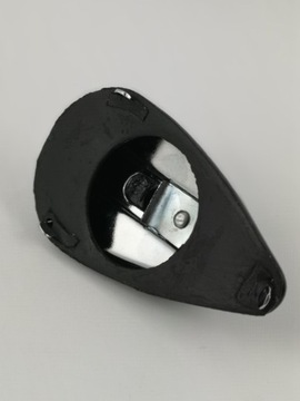 WSK OSŁONA STACYJKI CHROMOWANA +GUMA CZARNA