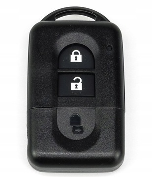 KLÍČEK POUZDRO OVLÁDAČ 2 KNOFLÍKY NISSAN MICRA QASHQAI JUKE X-TRAIL NAVARA