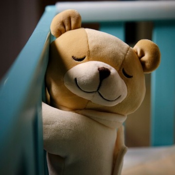 SUMMY BEAR, СПЯЩИЙ МЕДВЕДЬ, кремовый - ПРИНЦ ЛЬВИНОЕ СЕРДЦЕ