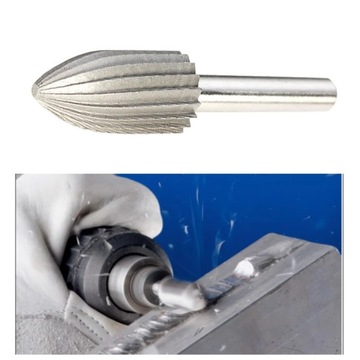 НАБОР ФРЕЗЕРОВ ПО МЕТАЛЛУ, 6 шт. НАПИЛЬНИКИ HSS, Рыхлители, РАФТЫ.