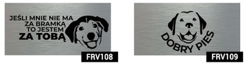ТАРЕЛКА DiBOND INOX Note DOG Различные УЗОРЫ 40x20