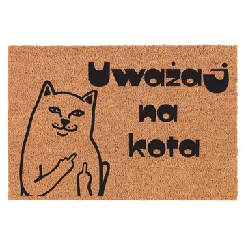 WYCIERACZKA UWAŻAJ NA KOTA wejściowa