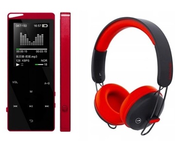Zestaw MP4/MP3 8GB Bluetooth+ Słuchawki AWEI A800