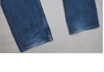 Spodnie dżinsowe JEANS NEXT STRAIGHT 34S męskie niebieskie