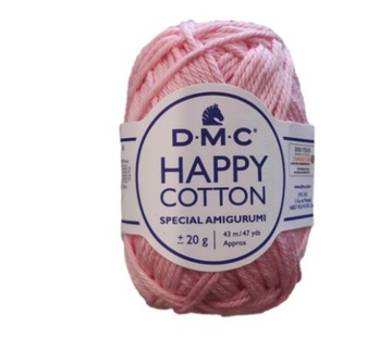 Włóczka DMC HAPPY COTTON różowy 764 amigurumi