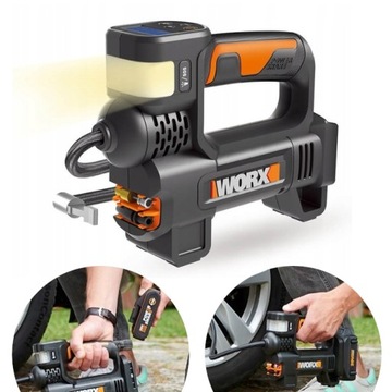 Minikompresor akumulatorowy Worx WX092.9 20V