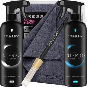 Fresso Interior Set Kompletny Zestaw Czyści Zabezpiecza Plastików Wnętrza