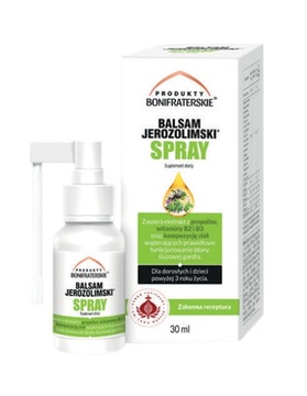 Balsam Jerozolimski, spray - Prod. Bonifraterskie