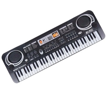 KEYBOARD R2 INVEST P14 CZARNY + mikrofon
