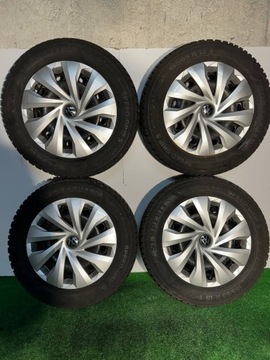 4× DISK OCELOVÝ VOLKSWAGEN OE 2Q0601027D 5.5" X 15" 5X100 ET 40