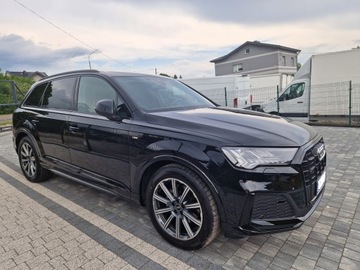 Audi Q7 II SUV Facelifting  3.0 45 TDI 231KM 2023 AUDI Q7 S-LINE QUATTRO 3,0 TDI SZKLANY DACH 4x4 KRAJOWY I-WŁAŚCICIEL