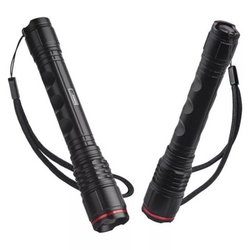 Latarka LED metalowa, 120 lm 2× AAA z zoomem P3113