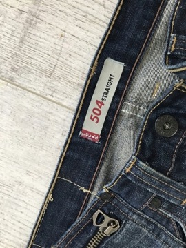 LEVIS LEVI'S 504 straight SLIM męskie jeans W32L34