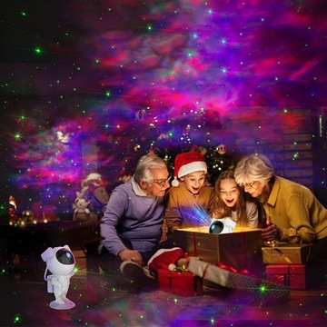 Lampka nocna projektora LED Starry Sky Astronauta Galaxy Astronaut
