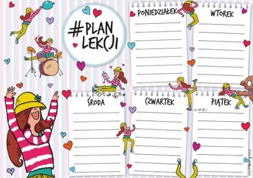 PLAN LEKCJI A5 DZIEWCZYNA