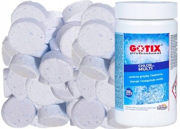 Chlor do Basenu Jacuzzi SPA Tabletki Chemia do Basenu Tabletki Chlorowe 1KG