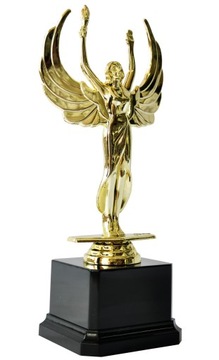 Statuetka WIKTORIA złota nagroda 22 cm GRAWER P1