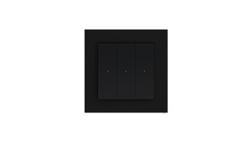 Настенный контроллер Heatit Z-Push черный Z-wave