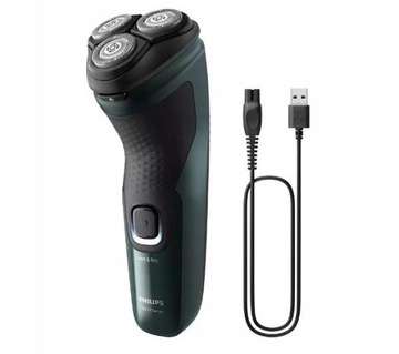 PHILIPS ELECTRIC SHARER ТРИМЕР ДЛЯ БОРОТЫ МУЖСКОЙ ВОДОНЕПРОНИЦАЕМЫЙ